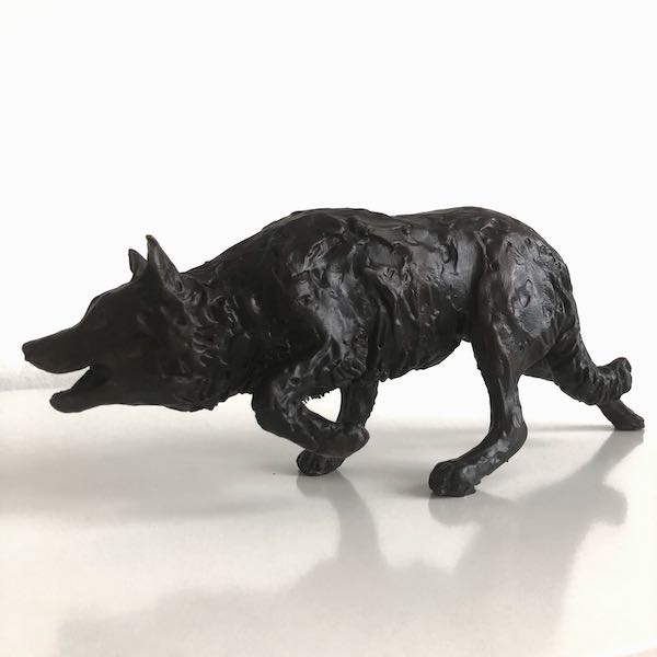 Collie dog/Sheepdog in store bronze resin/Collie Figurine